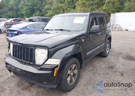 2008 Jeep Liberty Sport from USA, damaged, VIN 1J8GN28K18W266081